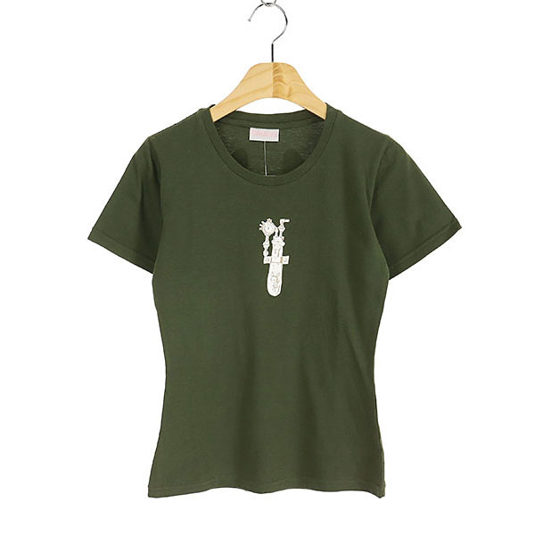 [미사용품]CHERUB LAND  코튼 반팔 티셔츠(SIZE : WOMEN M)