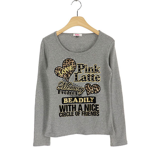 PINK LATTE  코튼 티셔츠(SIZE : WOMEN M)